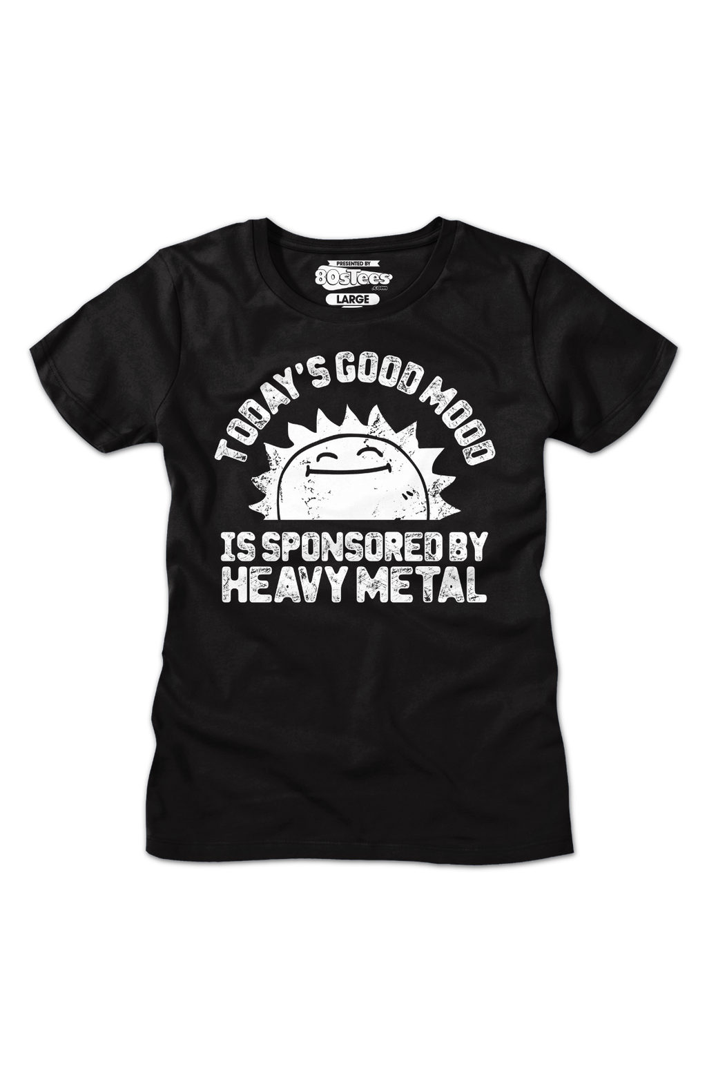 Womens Today's Good Mood Is Sponsored By Heavy Metal Shirt Hoodie, Sweatshirt | CiraTrend.com (Image 2)