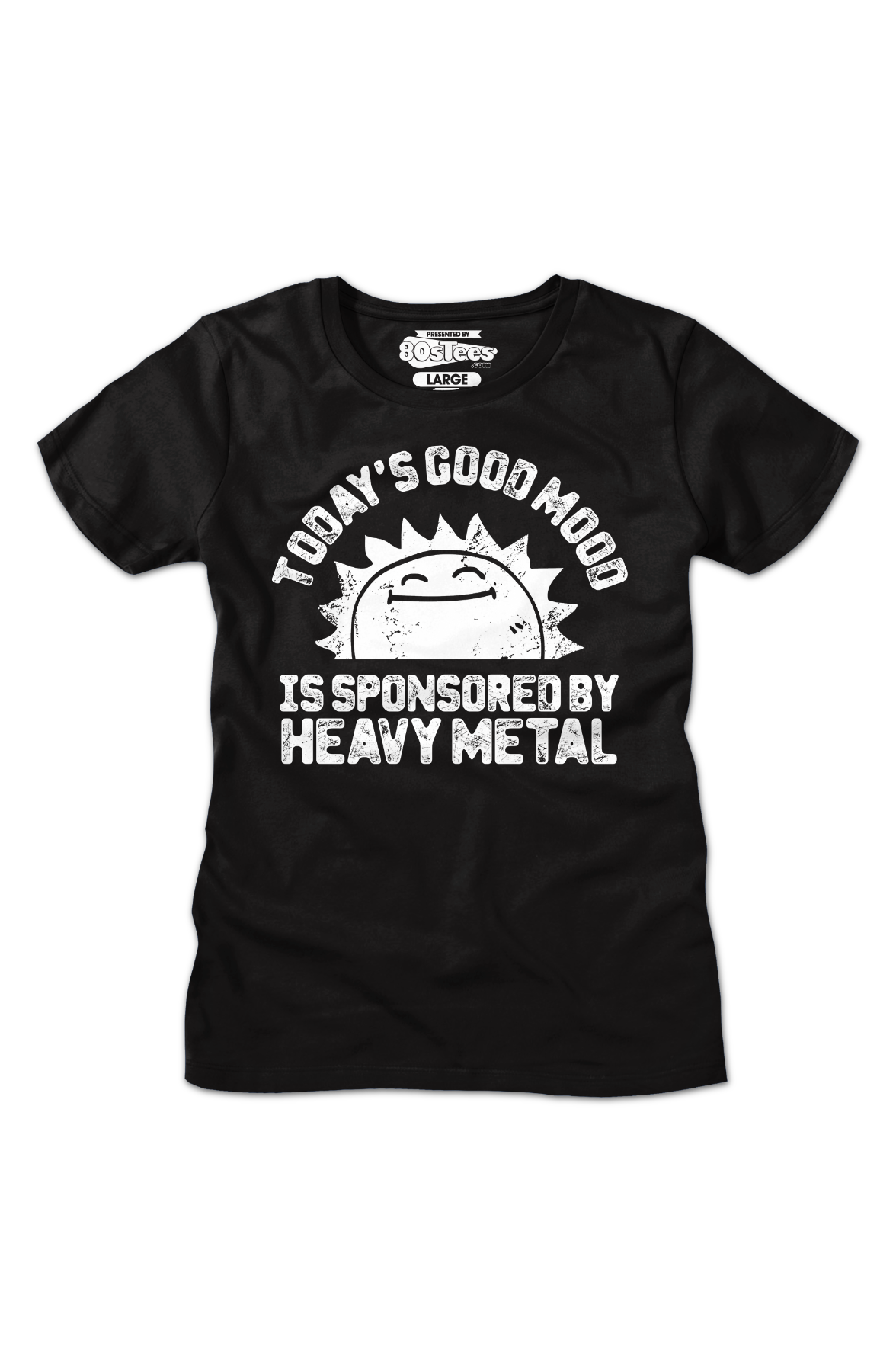 Womens Today's Good Mood Is Sponsored By Heavy Metal Shirt Hoodie, Sweatshirt | CiraTrend.com (Image 2)