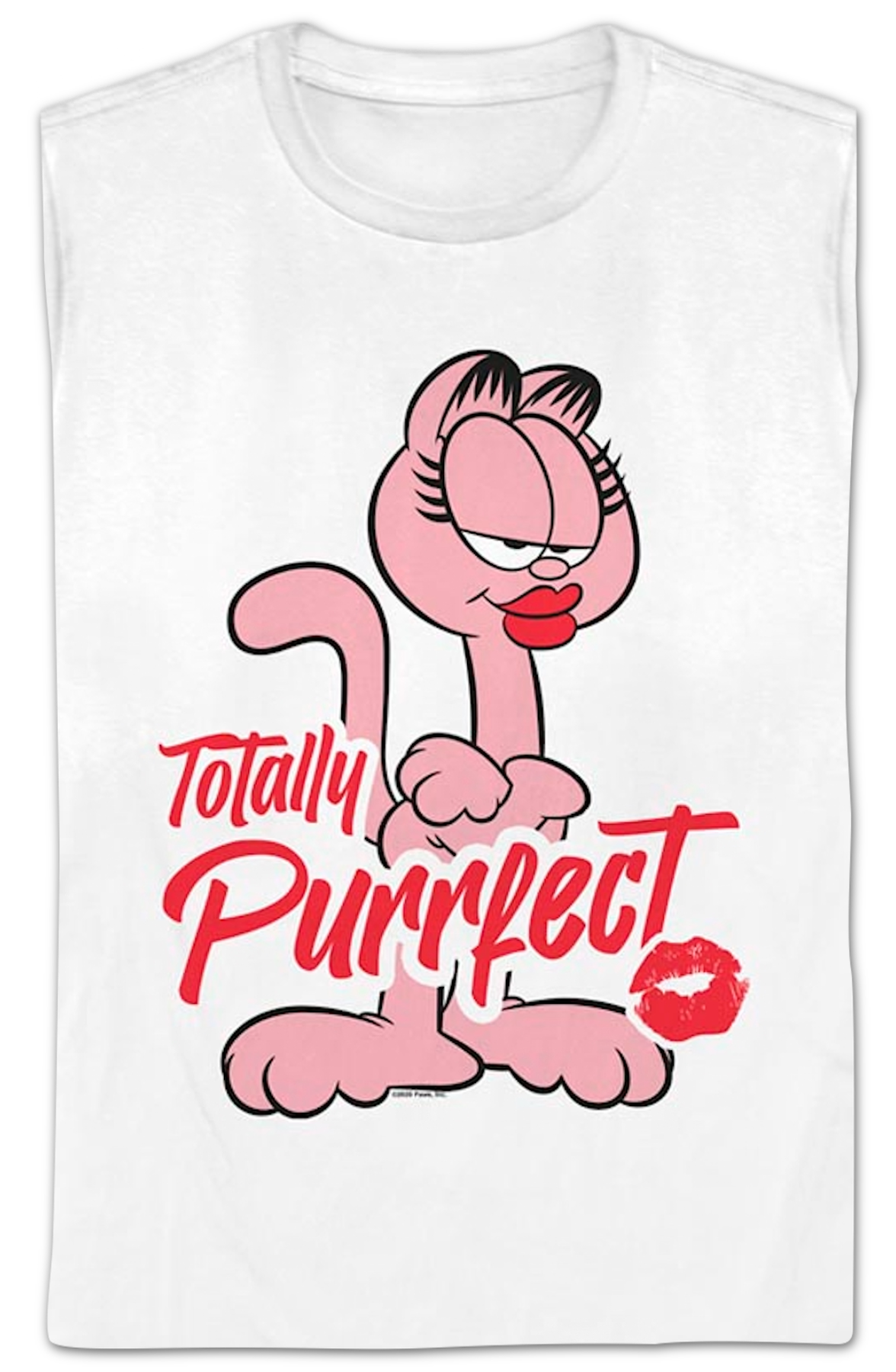 Womens Totally Purrfect Garfield Shirt Hoodie, Sweatshirt | CiraTrend.com (Image 2)