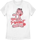 Womens Totally Purrfect Garfield Shirt Hoodie, Sweatshirt | CiraTrend.com (Image 1)