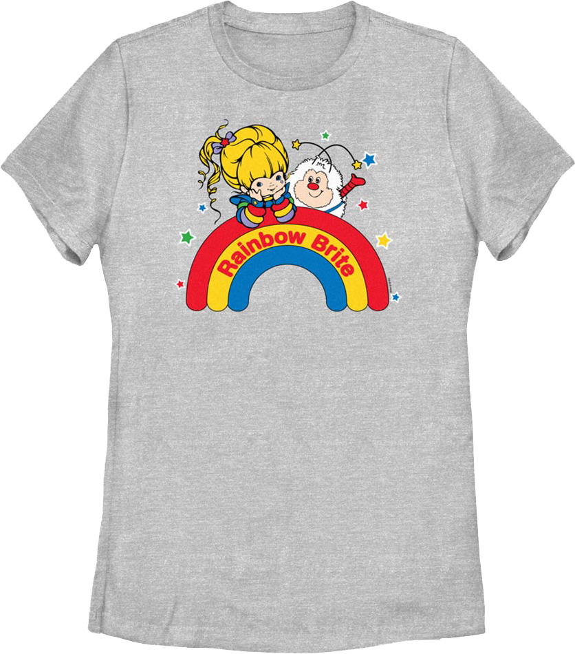 Womens Twink & Rainbow Brite Shirt Hoodie, Sweatshirt | CiraTrend.com (Image 1)