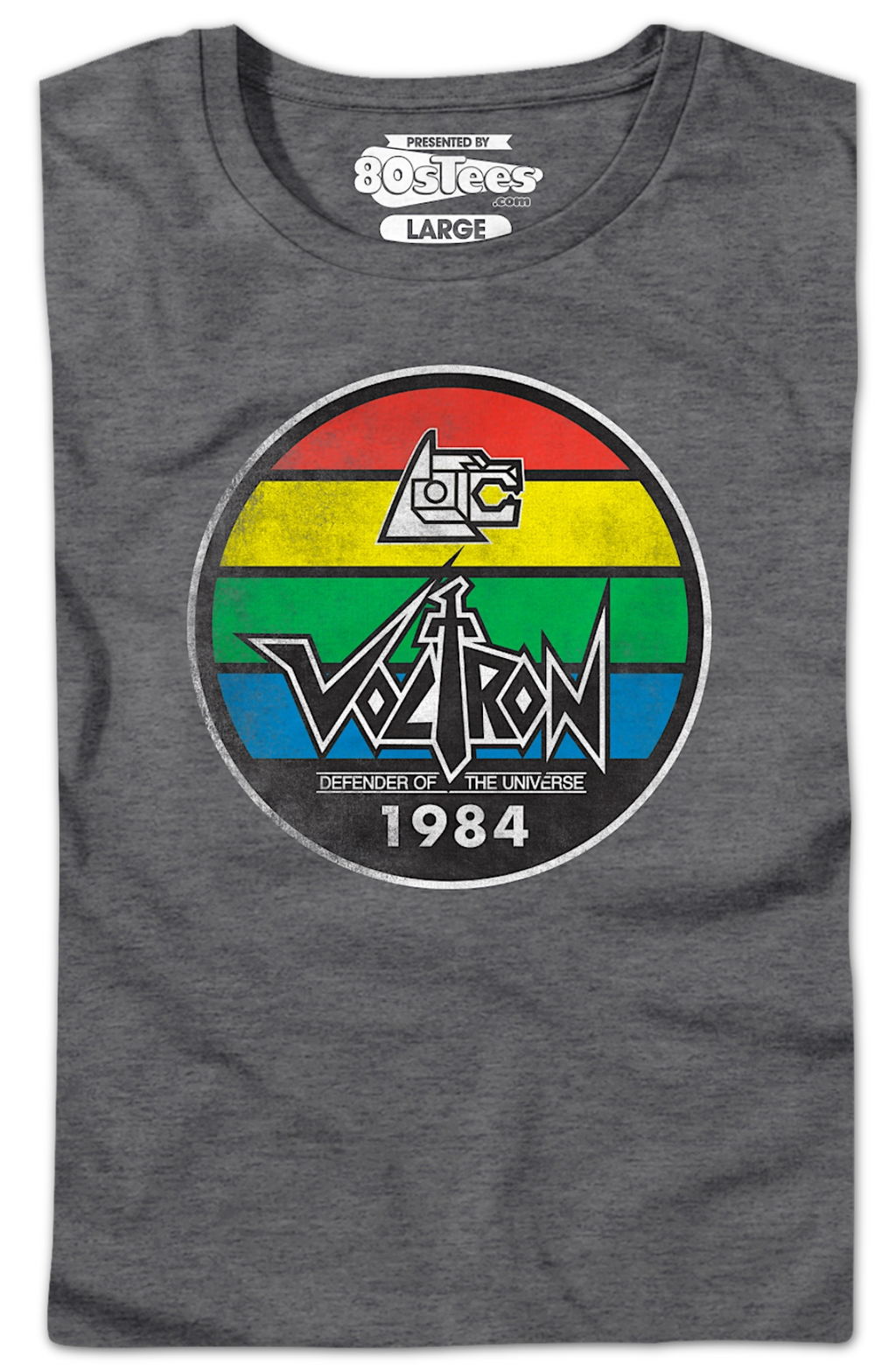 Womens Vintage 1984 Stripes Voltron Shirt Hoodie, Sweatshirt | CiraTrend.com (Image 2)