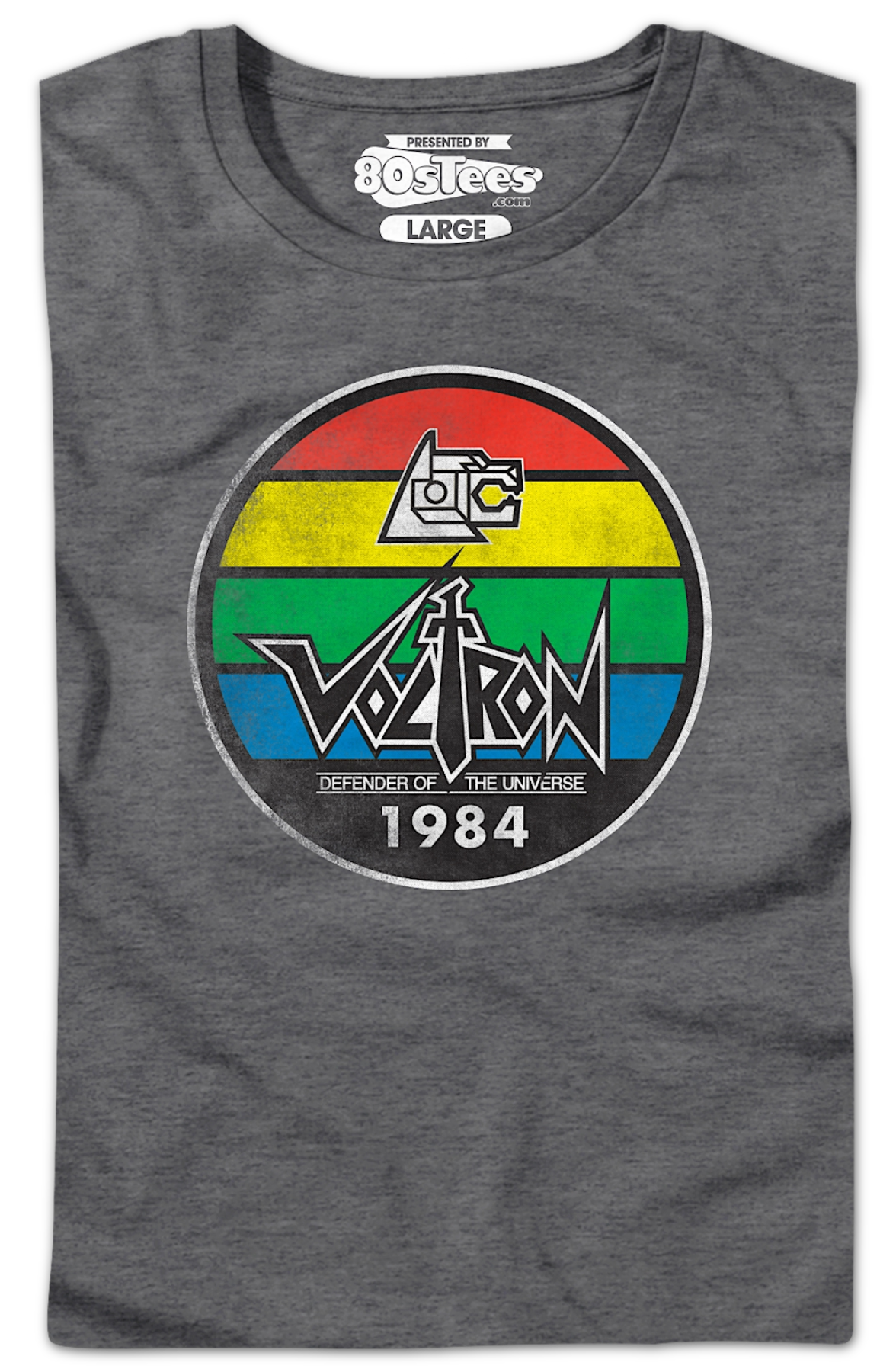 Womens Vintage 1984 Stripes Voltron Shirt Hoodie, Sweatshirt | CiraTrend.com (Image 2)