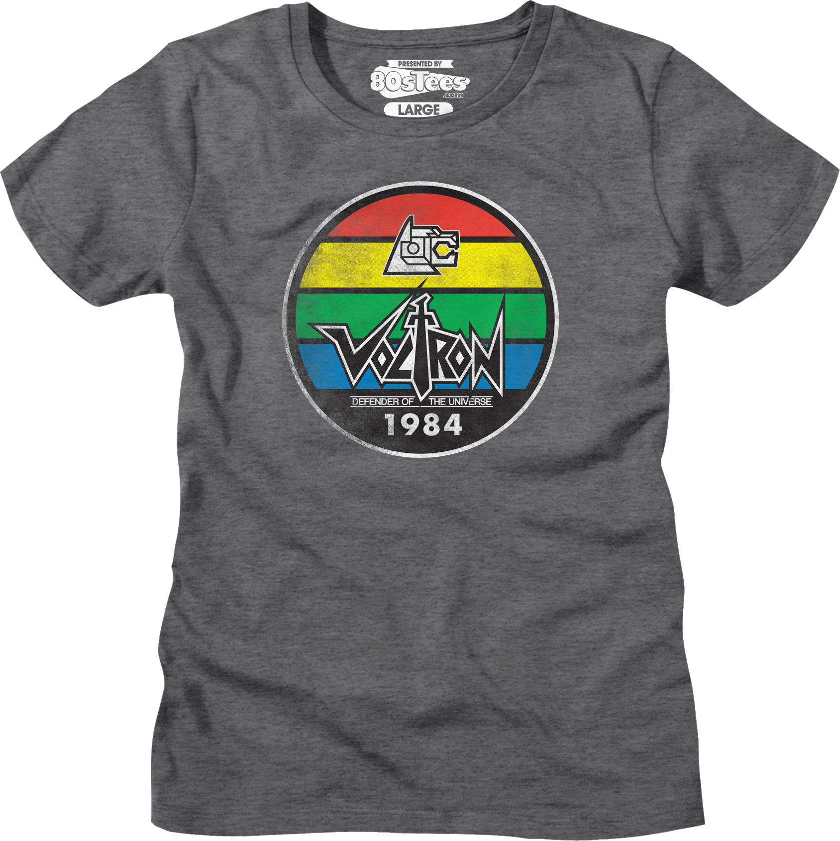 Womens Vintage 1984 Stripes Voltron Shirt Hoodie, Sweatshirt | CiraTrend.com (Image 1)