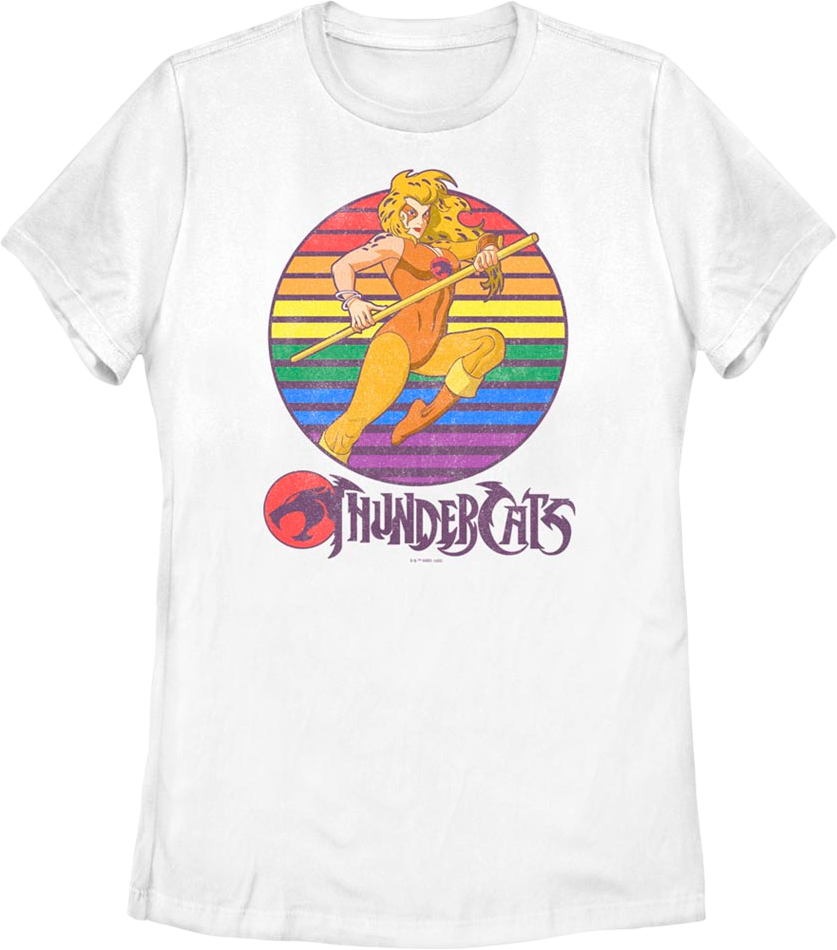 Womens Vintage Cheetara Action Pose ThunderCats Shirt Hoodie, Sweatshirt | CiraTrend.com (Image 1)