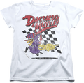Womens Vintage White Dastardly & Muttley Wacky Races Shirt Hoodie, Sweatshirt | CiraTrend.com (Image 1)