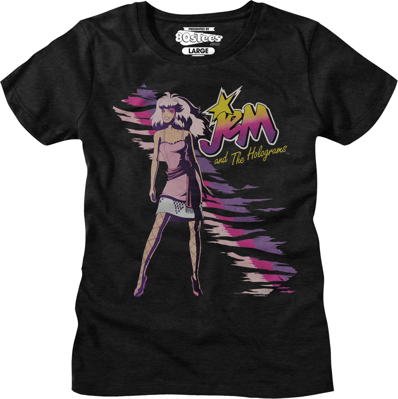 Womens Wild Stripe Jem Shirt Hoodie, Sweatshirt | CiraTrend.com (Image 1)