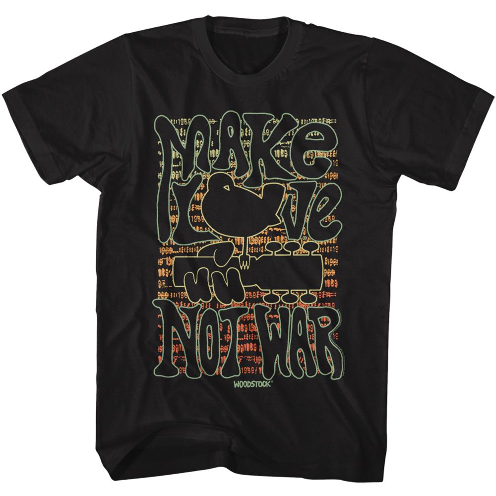 Woodstock - Make Love Not War T-Shirt Hoodie, Sweatshirt | CiraTrend.com