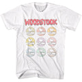Woodstock - Multi Color Icons T-Shirt Hoodie, Sweatshirt | CiraTrend.com