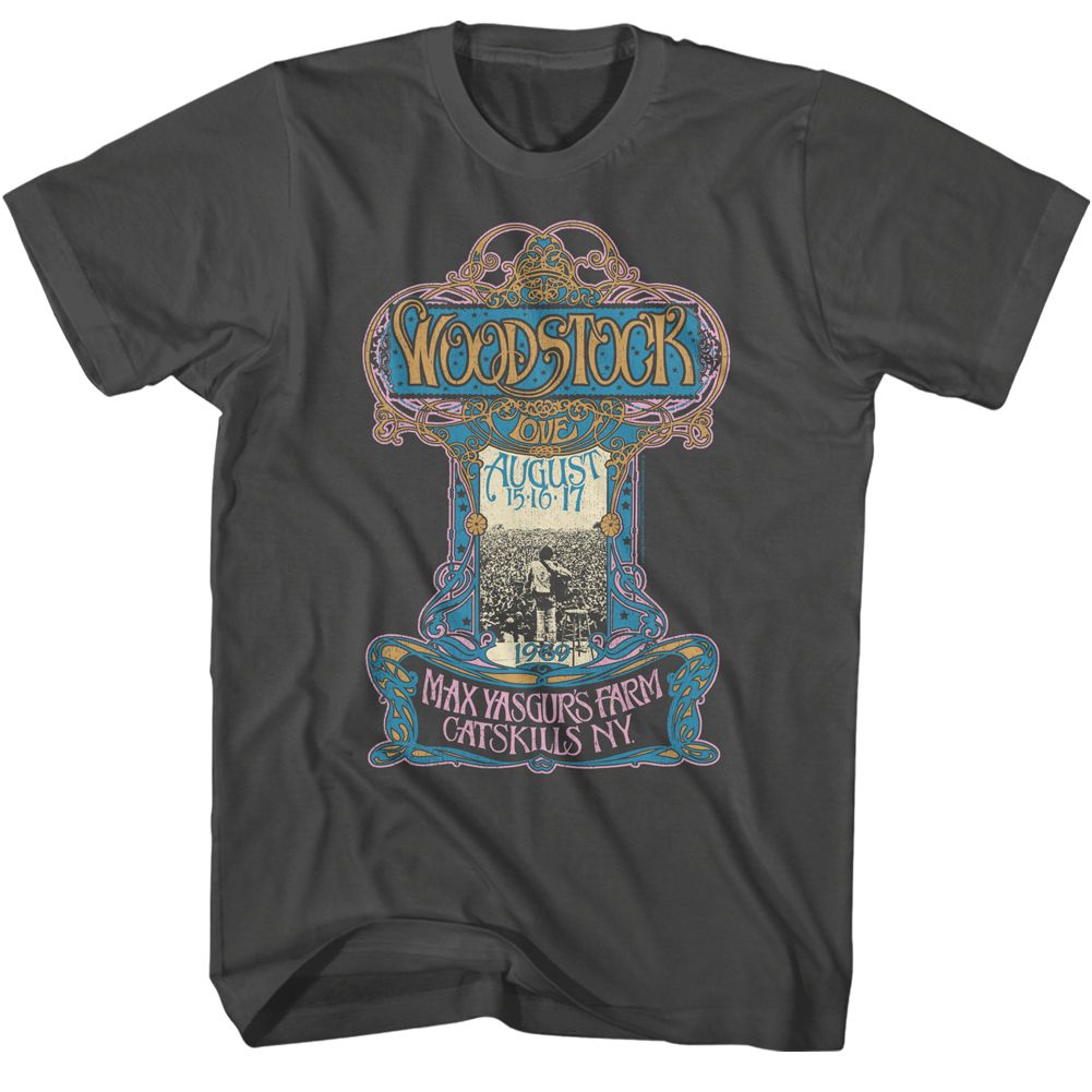Woodstock - Nouveau Poster Boyfriend Tee Hoodie, Sweatshirt | CiraTrend.com
