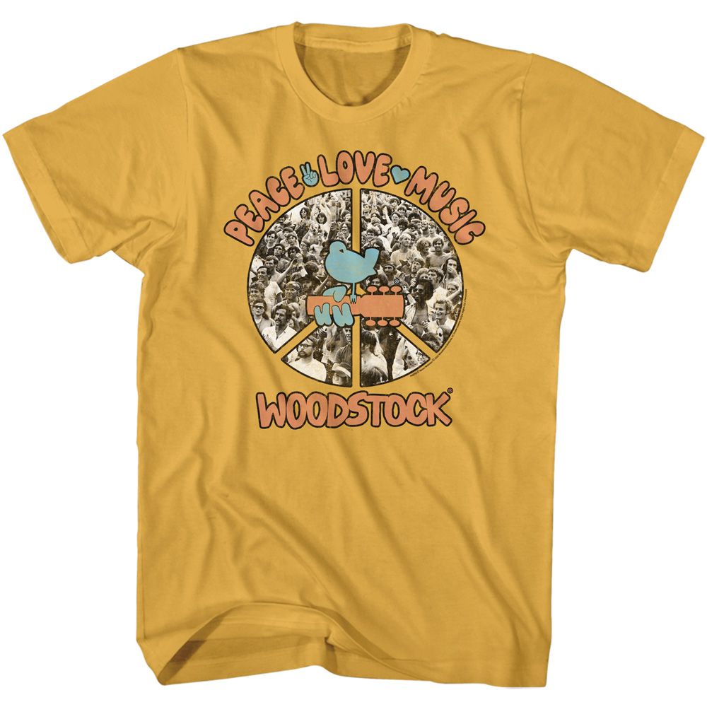 Woodstock - Peace Love Music T-Shirt Hoodie, Sweatshirt | CiraTrend.com