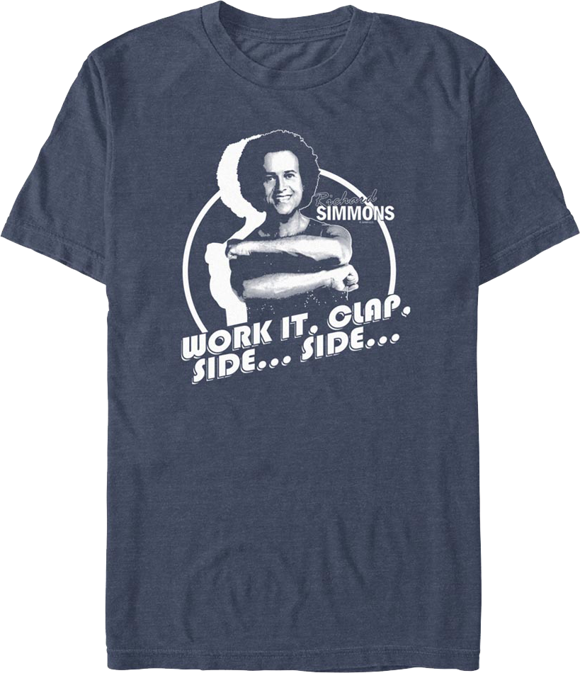 Work It Richard Simmons T-Shirt Hoodie, Sweatshirt | CiraTrend.com (Image 1)