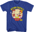 Work Sucks Beavis And Butt-Head T-Shirt Hoodie, Sweatshirt | CiraTrend.com (Image 1)