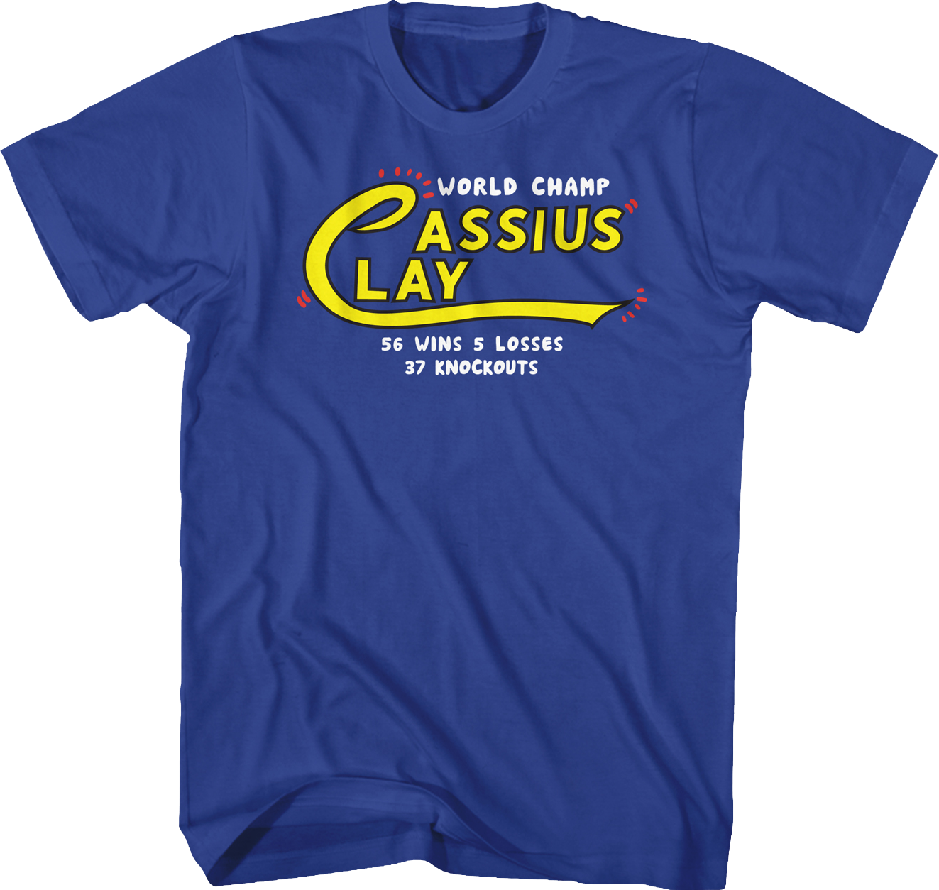 World Champ Cassius Clay T-Shirt Hoodie, Sweatshirt | CiraTrend.com (Image 1)
