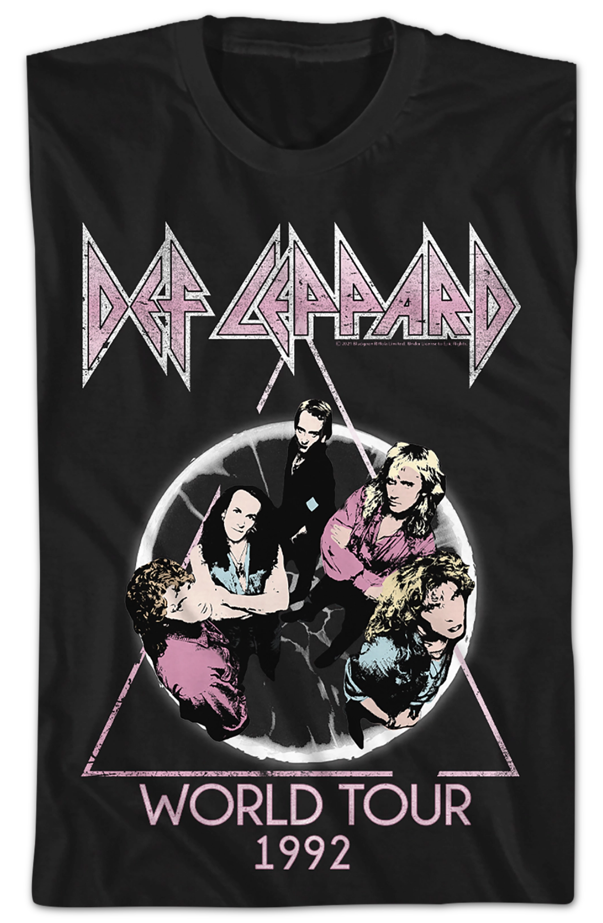 World Tour 1992 Def Leppard T-Shirt Hoodie, Sweatshirt | CiraTrend.com (Image 2)