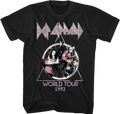 World Tour 1992 Def Leppard T-Shirt Hoodie, Sweatshirt | CiraTrend.com (Image 1)