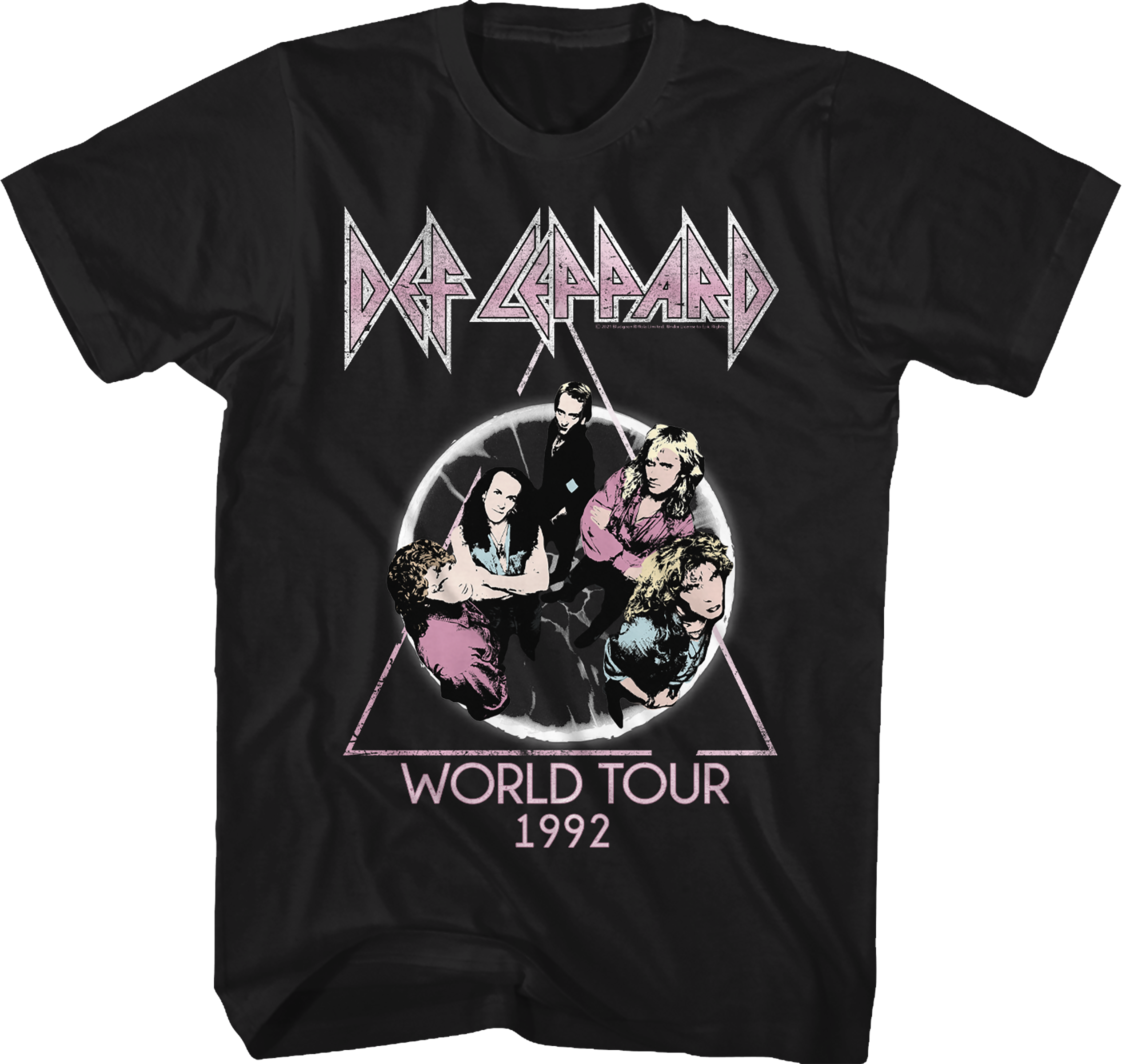 World Tour 1992 Def Leppard T-Shirt Hoodie, Sweatshirt | CiraTrend.com (Image 1)