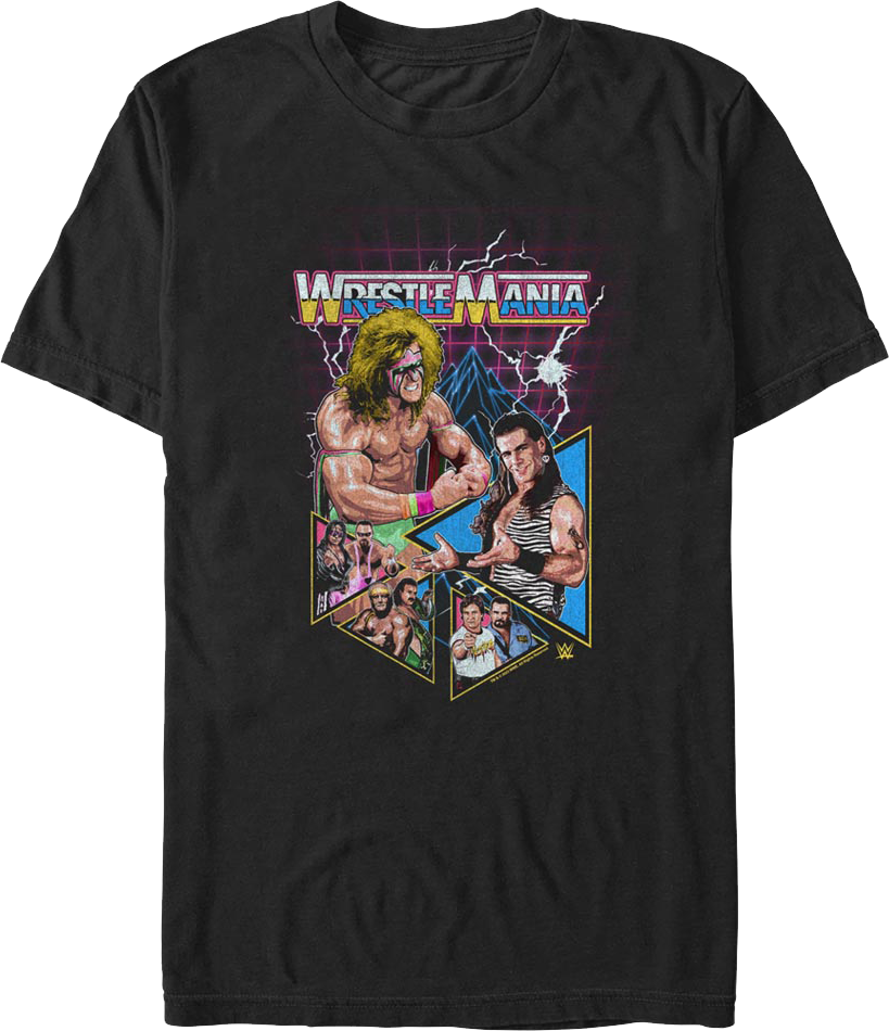 WrestleMania Legends T-Shirt Hoodie, Sweatshirt | CiraTrend.com (Image 1)
