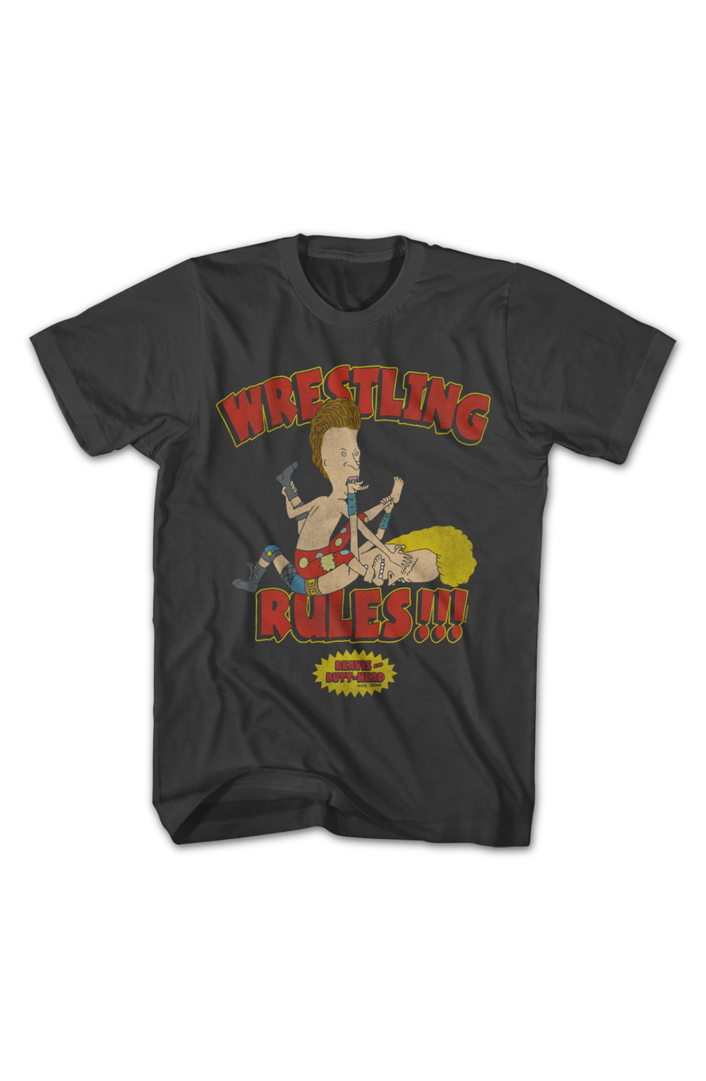 Wrestling Rules Beavis And Butt-Head T-Shirt Hoodie, Sweatshirt | CiraTrend.com (Image 2)
