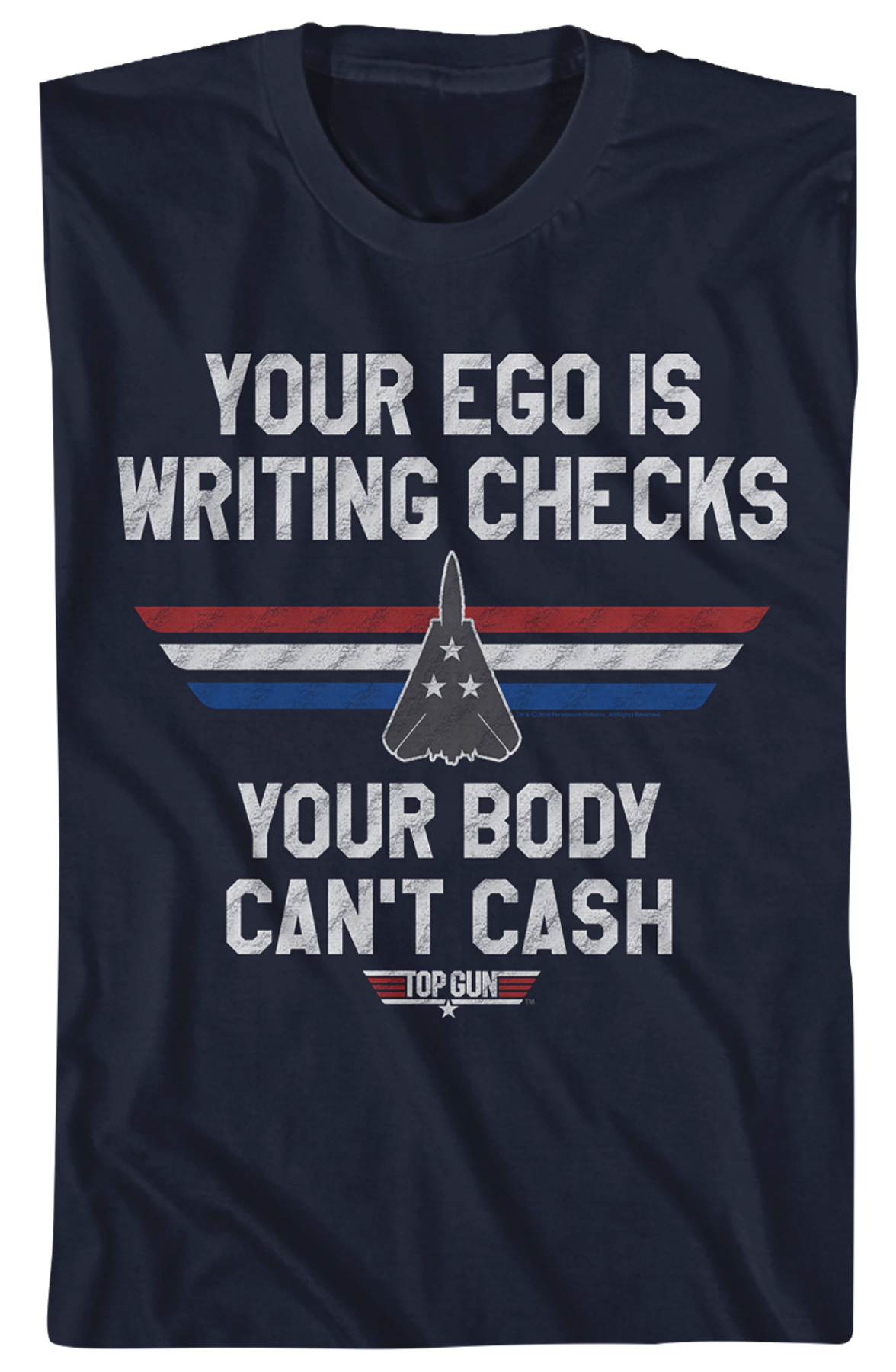 Writing Checks Top Gun T-Shirt Hoodie, Sweatshirt | CiraTrend.com (Image 2)