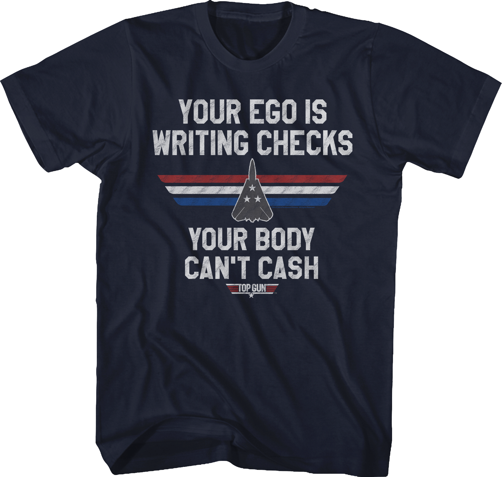 Writing Checks Top Gun T-Shirt Hoodie, Sweatshirt | CiraTrend.com (Image 1)