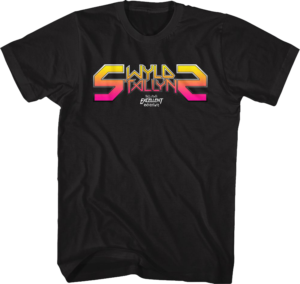 Wyld Stallyns Colorful Logo Bill and Ted's Excellent Adventure T-Shirt Hoodie, Sweatshirt | CiraTrend.com (Image 1)