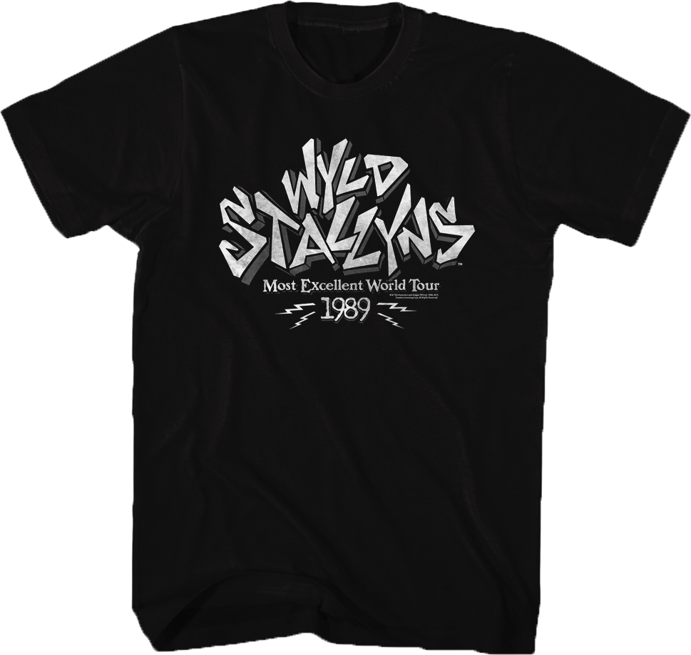 Wyld Stallyns Excellent Tour Shirt Hoodie, Sweatshirt | CiraTrend.com (Image 1)