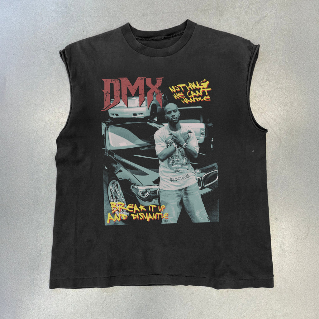 DMX HEAVYWEIGHT BLACK CUT- OFF T-SHIRT Hoodie, Sweatshirt | CiraTrend.com (Image 1)
