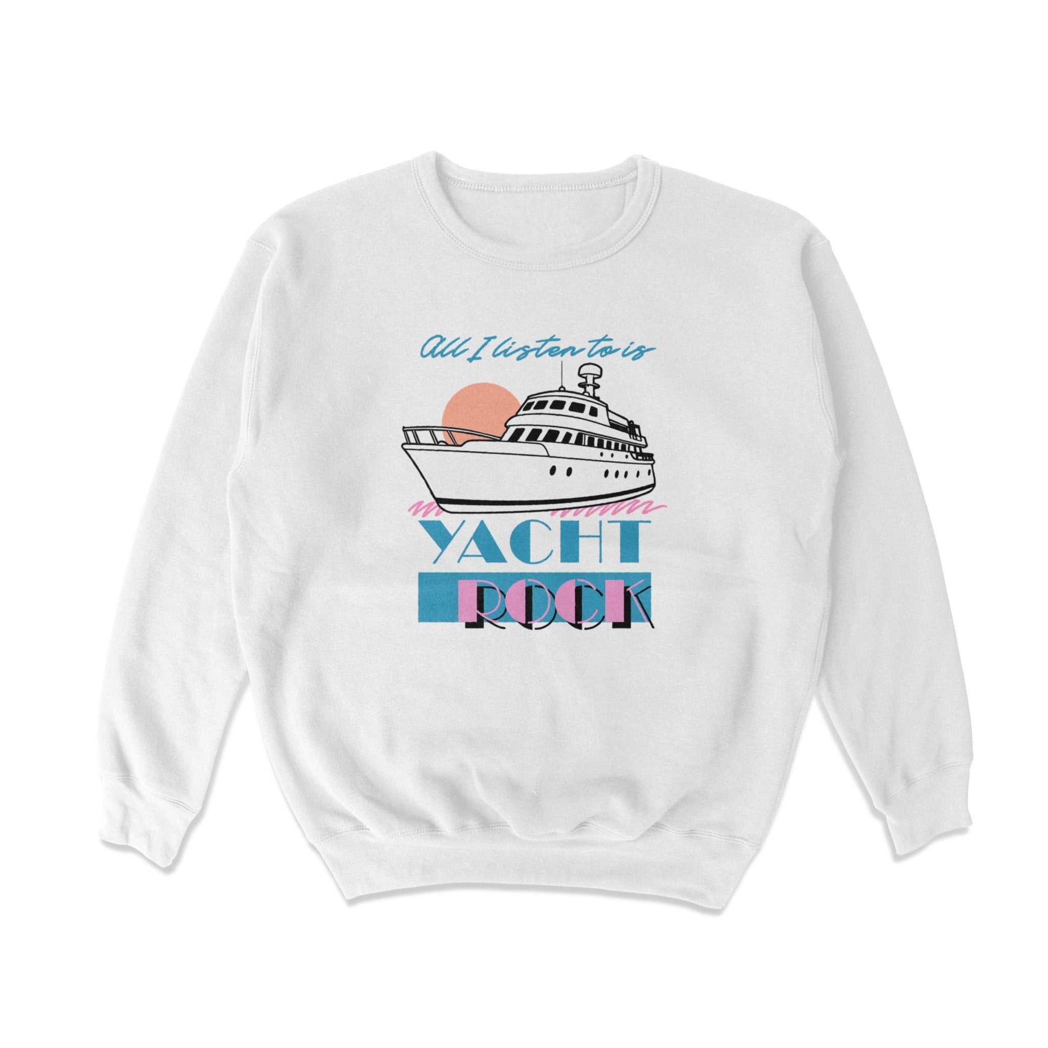Yacht Rock Crewneck Sweatshirt T-Shirts, Hoodie | CiraTrend.com (Image 1)