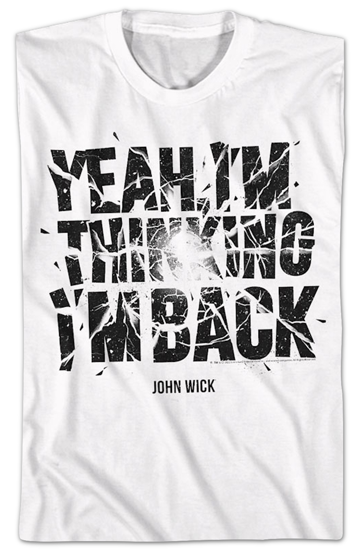 Yeah I'm Thinking I'm Back John Wick T-Shirt Hoodie, Sweatshirt | CiraTrend.com (Image 2)