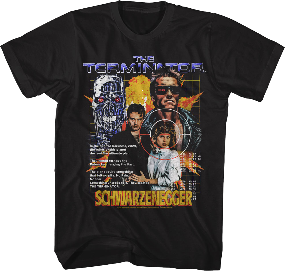 Year Of Darkness Terminator T-Shirt Hoodie, Sweatshirt | CiraTrend.com (Image 1)