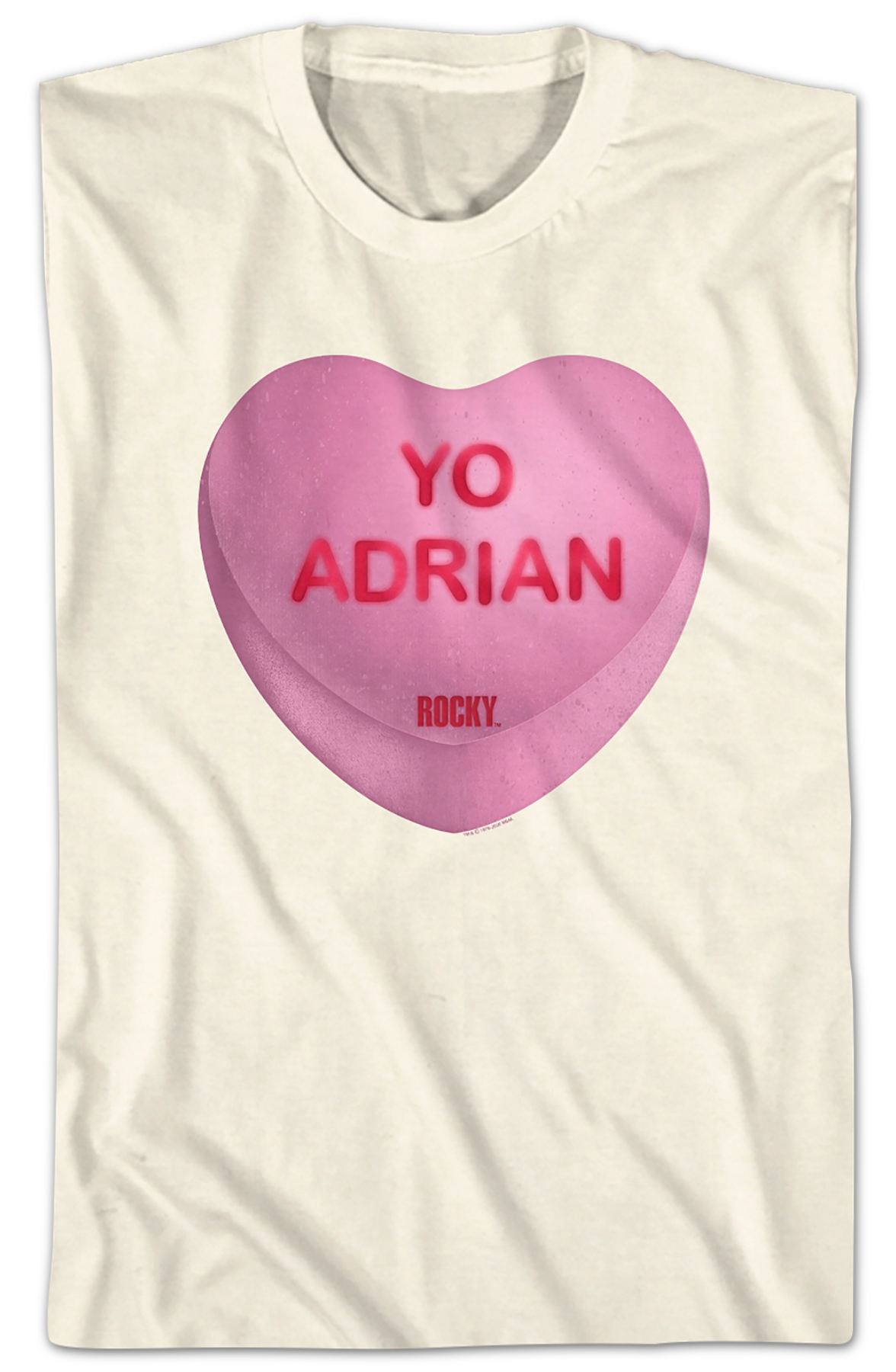 Yo Adrian Candy Heart Rocky T-Shirt Hoodie, Sweatshirt | CiraTrend.com