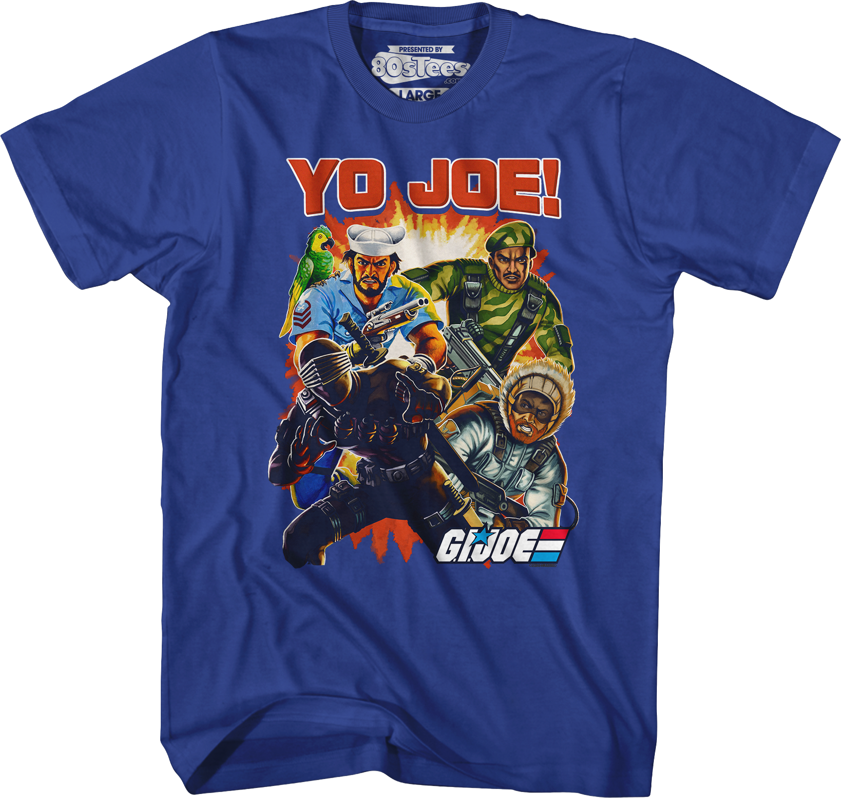 Yo Joe Collage GI Joe T-Shirt Hoodie, Sweatshirt | CiraTrend.com (Image 3)