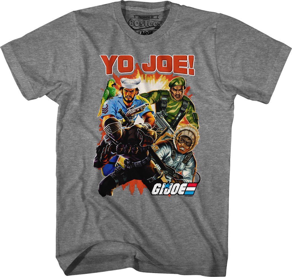 Yo Joe Collage GI Joe T-Shirt Hoodie, Sweatshirt | CiraTrend.com (Image 4)