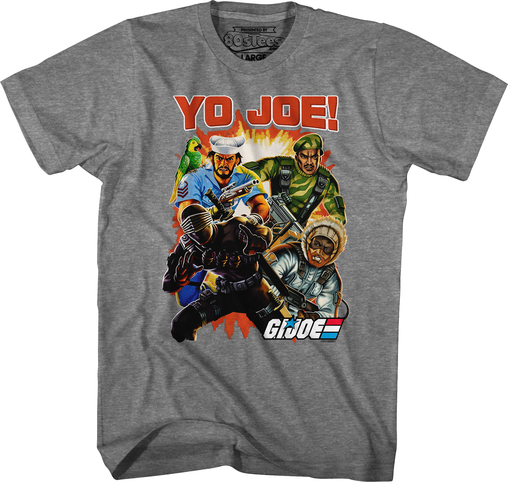 Yo Joe Collage GI Joe T-Shirt Hoodie, Sweatshirt | CiraTrend.com (Image 4)