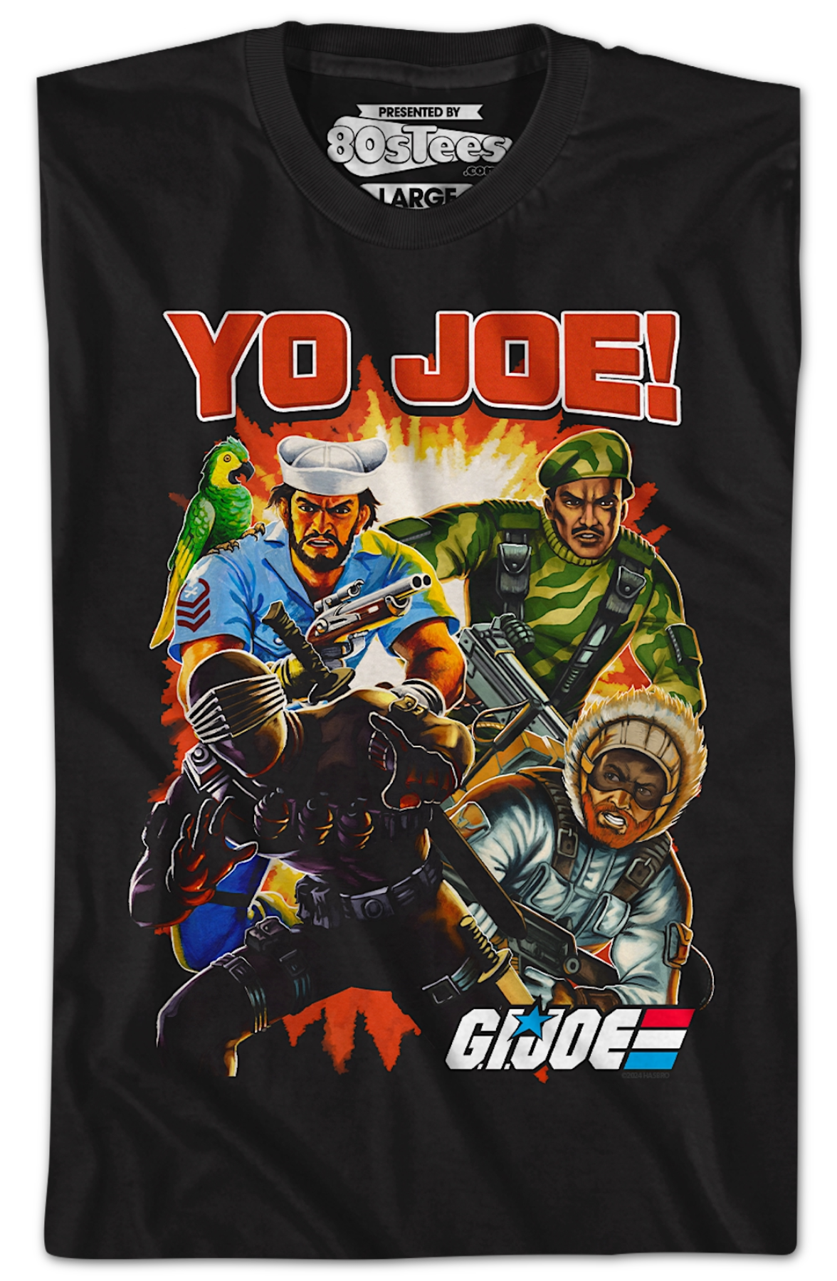 Yo Joe Collage GI Joe T-Shirt Hoodie, Sweatshirt | CiraTrend.com (Image 2)
