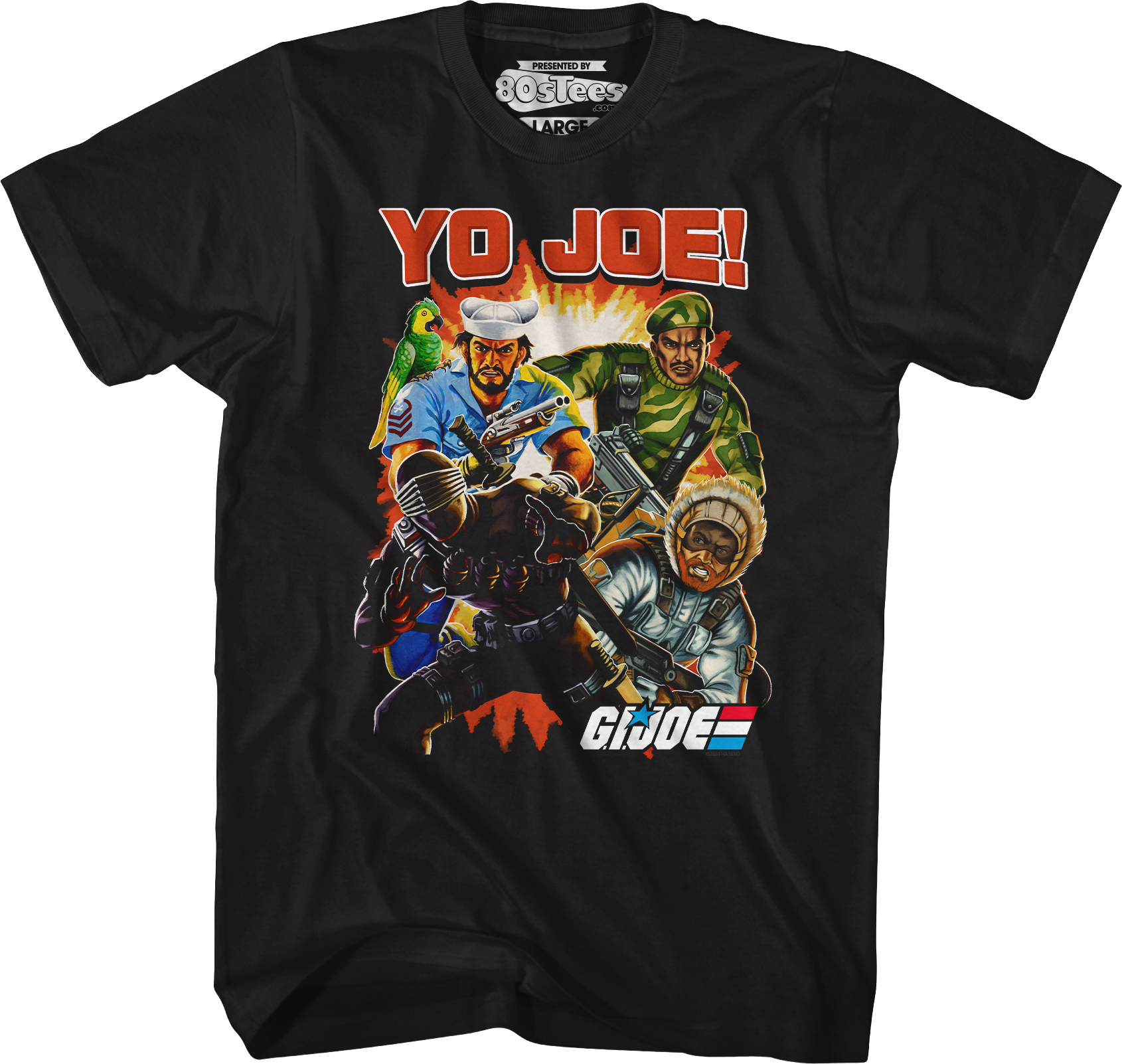 Yo Joe Collage GI Joe T-Shirt Hoodie, Sweatshirt | CiraTrend.com (Image 1)