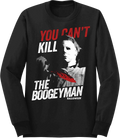 You Can't Kill The Boogeyman Halloween Long Sleeve Shirt Hoodie, Sweatshirt | CiraTrend.com (Image 1)