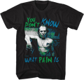You Don't Know What Pain Is Silence Of The Lambs T-Shirt Hoodie, Sweatshirt | CiraTrend.com (Image 1)