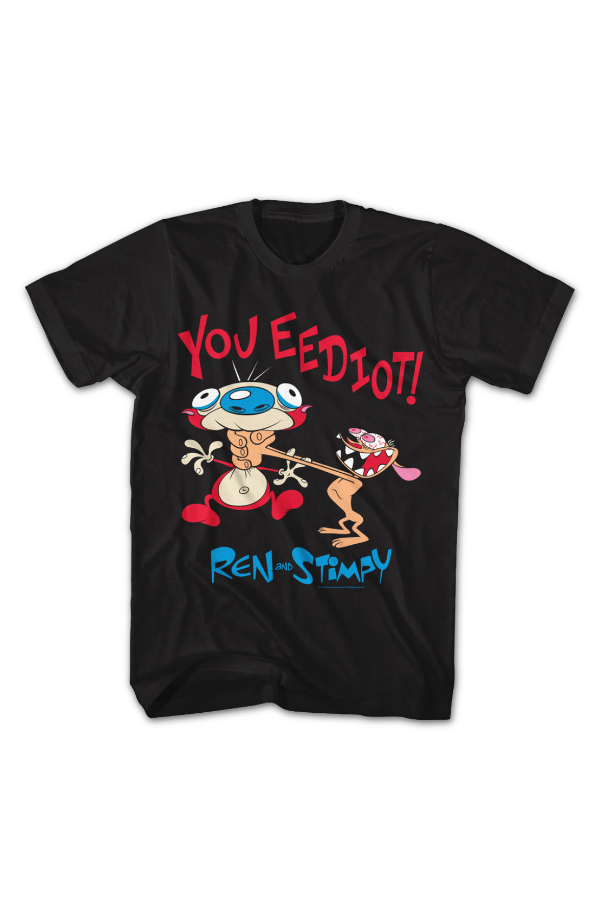You Eediot Ren And Stimpy T-Shirt Hoodie, Sweatshirt | CiraTrend.com (Image 2)