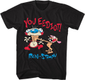 You Eediot Ren And Stimpy T-Shirt Hoodie, Sweatshirt | CiraTrend.com (Image 1)