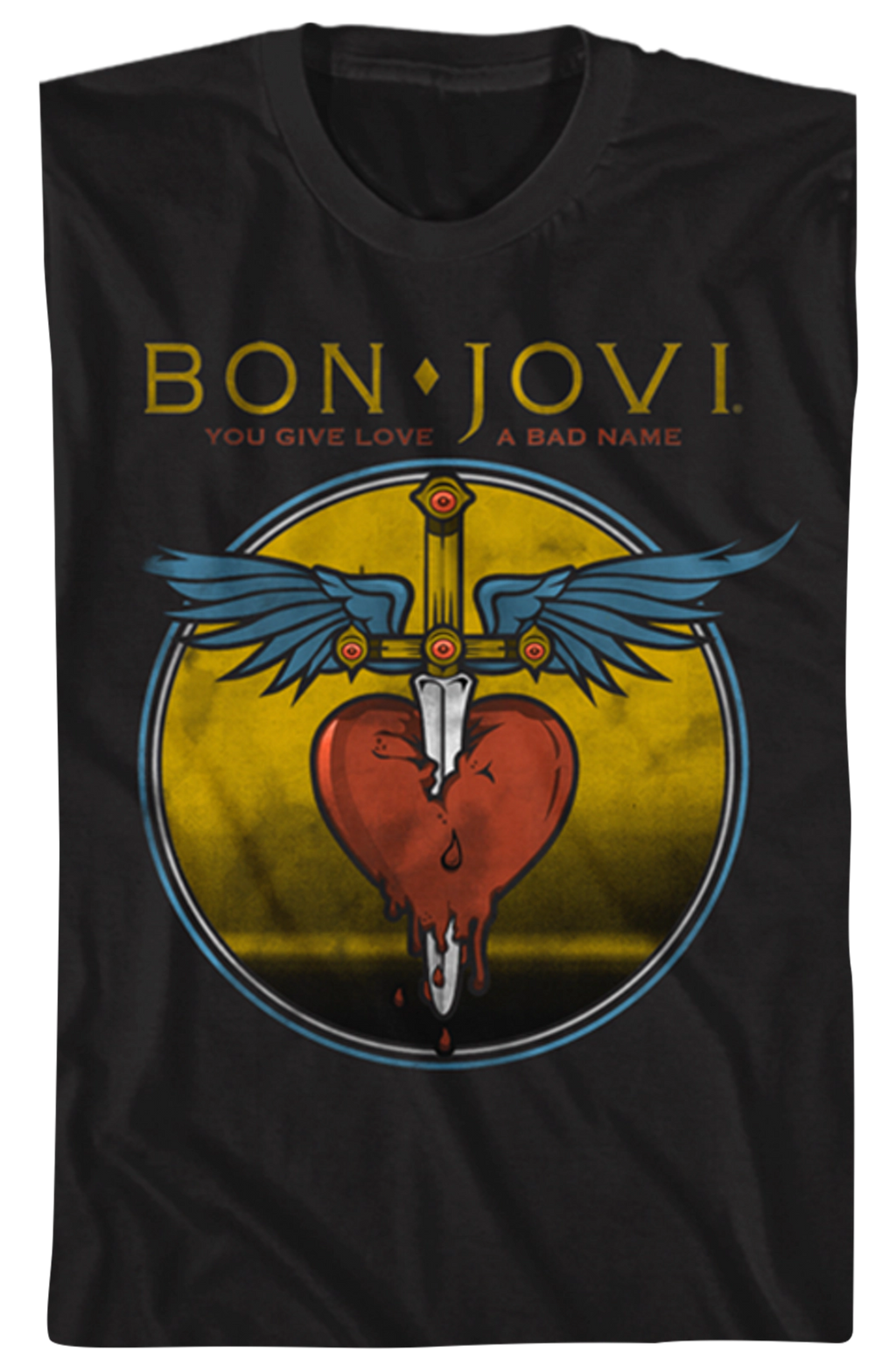 You Give Love A Bad Name Bon Jovi T-Shirt Hoodie, Sweatshirt | CiraTrend.com (Image 2)