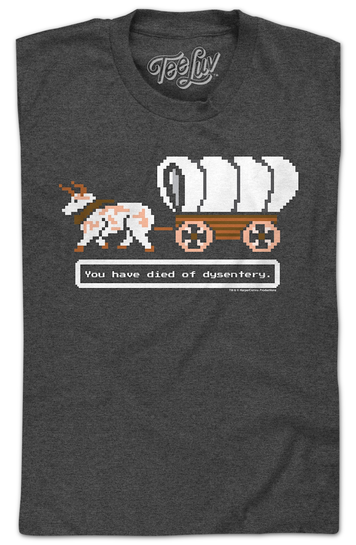 You Have Died of Dysentery Oregon Trail T-Shirt Hoodie, Sweatshirt | CiraTrend.com (Image 2)