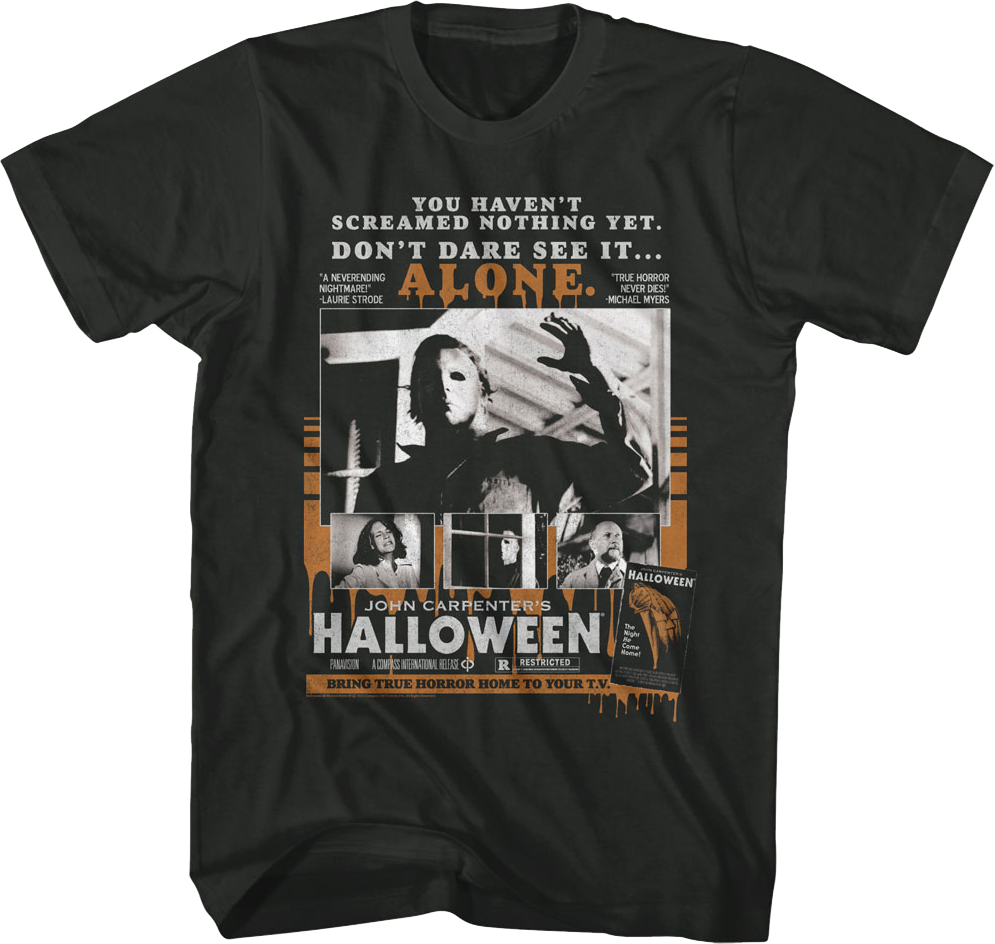 You Haven't Screamed Nothing Yet Halloween T-Shirt Hoodie, Sweatshirt | CiraTrend.com (Image 1)