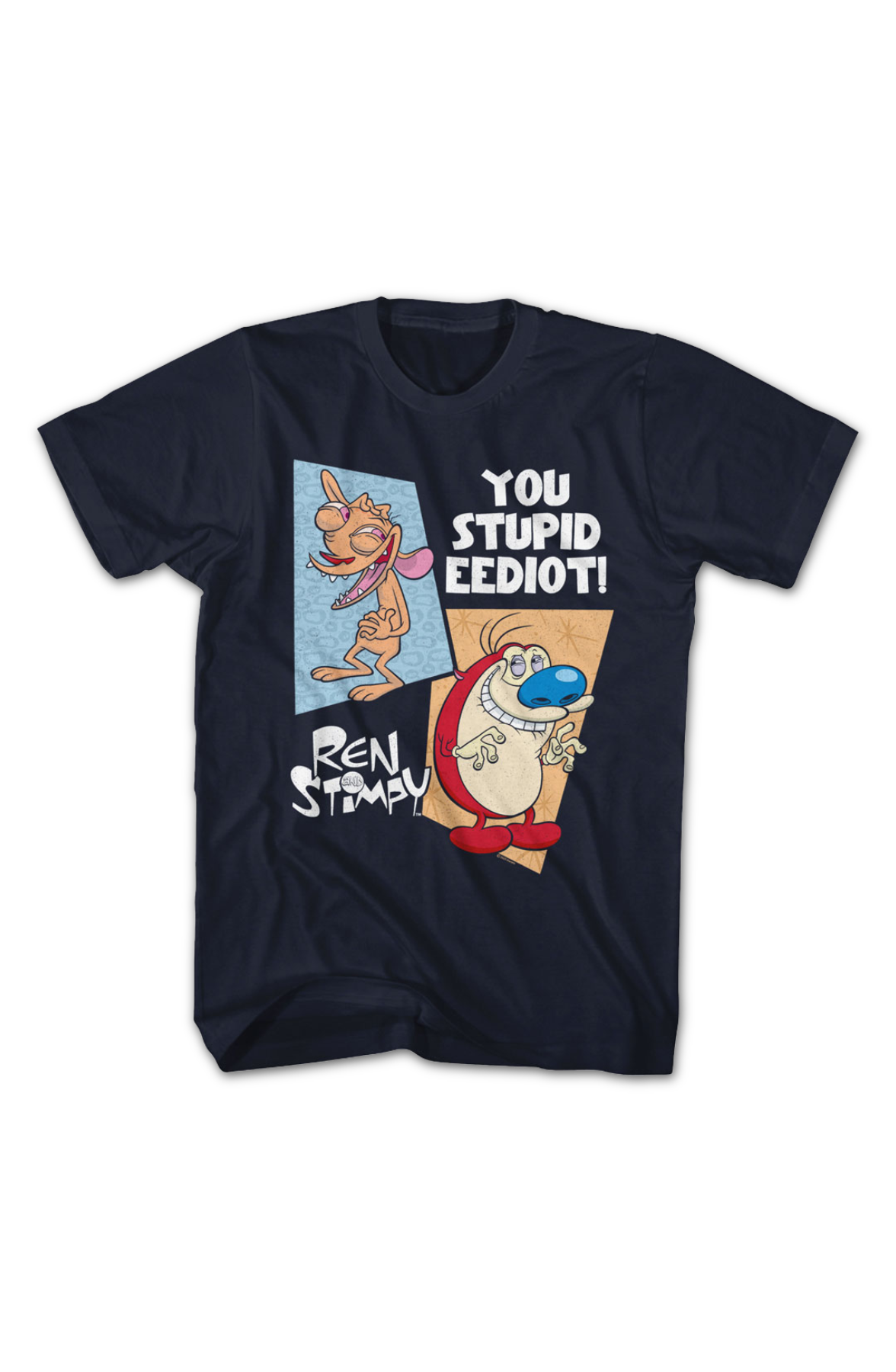 You Stupid Eediot Ren And Stimpy T-Shirt Hoodie, Sweatshirt | CiraTrend.com (Image 2)