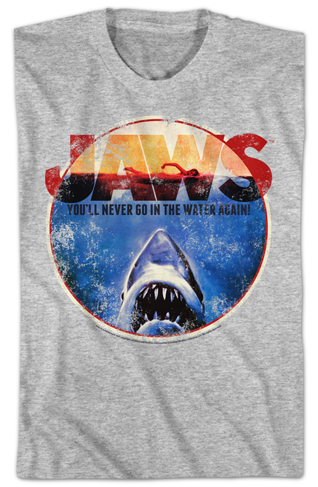 You'Ll Never Go Water Again Jaws T-Shirts, Hoodie, Sweatshirt