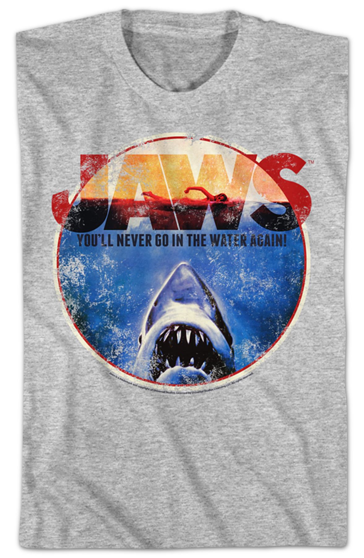 You'Ll Never Go Water Again Jaws T-Shirts, Hoodie, Sweatshirt