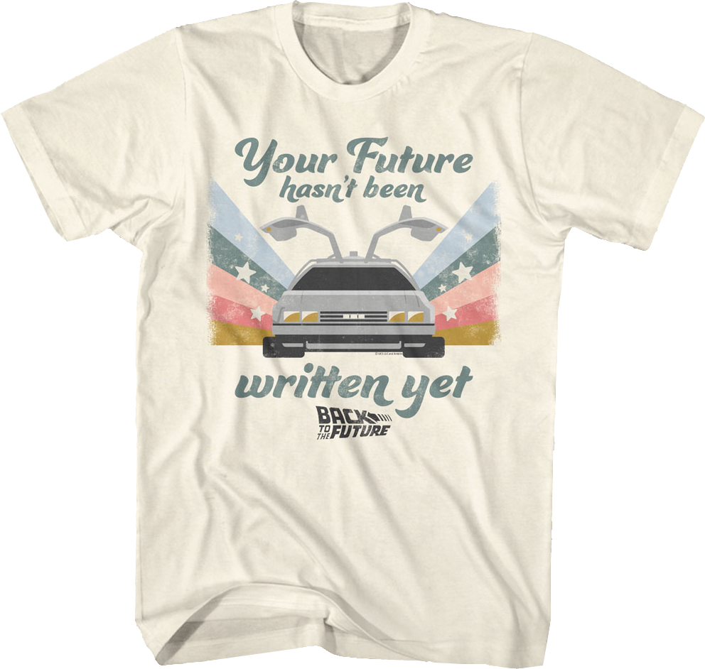 Your Future Hasn't Been Written Yet Back To The Future T-Shirt Hoodie, Sweatshirt | CiraTrend.com (Image 1)