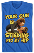 Your Gun Is Sticking Into My Hip Ace Ventura T-Shirt Hoodie, Sweatshirt | CiraTrend.com