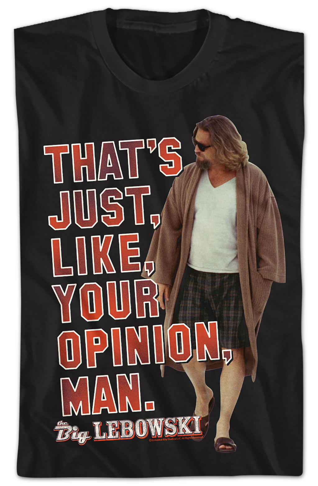 Your Opinion Big Lebowski T-Shirt Hoodie, Sweatshirt | CiraTrend.com (Image 2)